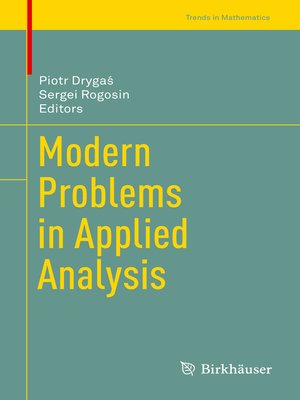 cover image of Modern Problems in Applied Analysis